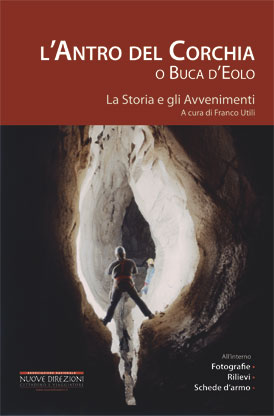 copertina di L'antro del Corchia o Buca d'Eolo